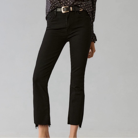 MOTHER Denim - MOTHER The Insider Mid-Rise Crop
Step Fray Jeans